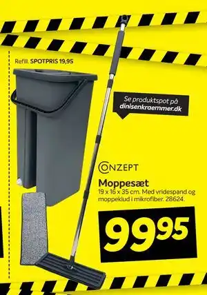 Din Isenkræmmer Moppesæt tilbud