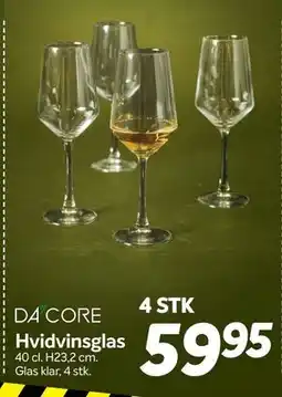 Din Isenkræmmer Hvidvinsglas tilbud