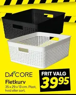 Din Isenkræmmer Fletkurv tilbud