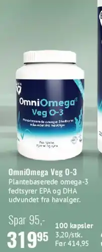 Helsam OmniOmega Veg O-3 tilbud