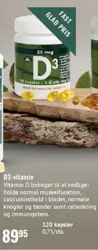 Helsam D3-vitamin tilbud
