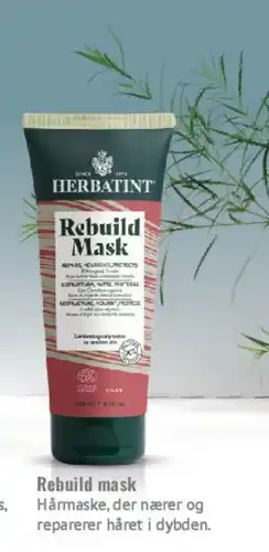 Helsam Rebuild mask tilbud