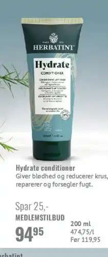 Helsam Hydrate conditioner tilbud