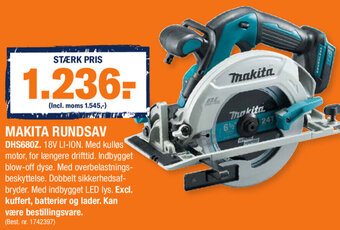 Makita Rundsav DHS680Z