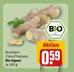 REWE DE Bio ingwer tilbud