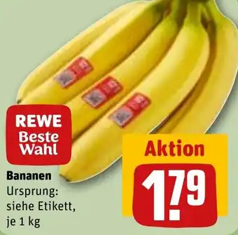 REWE DE Bananen tilbud