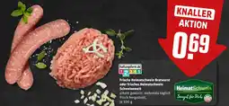 REWE DE Frische heimatschwein bratwurst oder frisches heimatschwein schweinemett tilbud