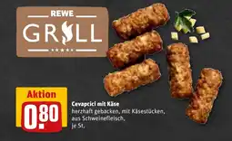 REWE DE Cevapcici mit käse tilbud