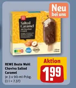 REWE DE REWE Beste wahl choviva salted caramel tilbud