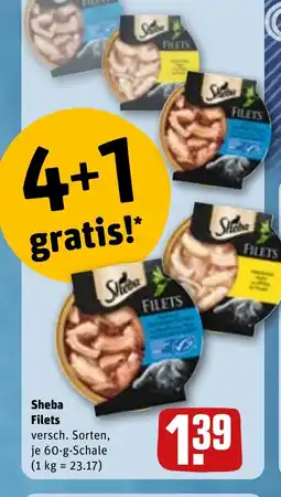 REWE DE SHEBA FIlets tilbud