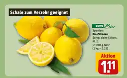 REWE DE Bio zitronen tilbud