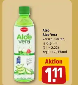 REWE DE ALEO Aloe vera tilbud