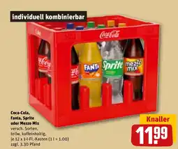 REWE DE Coca-cola fanta, sprite oder mezzo mix tilbud