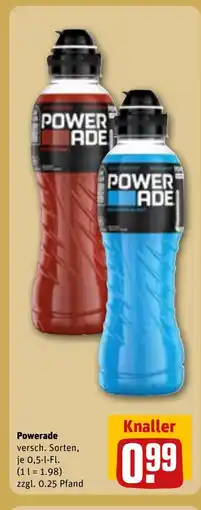 REWE DE Powerade tilbud