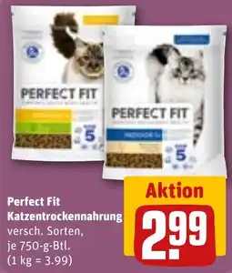 REWE DE PERFECT FIT Katzentrockennahrung tilbud
