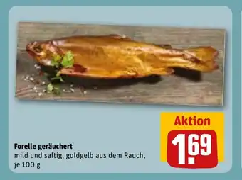 REWE DE Forelle geräuchert tilbud