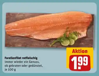 REWE DE Forellenfilet rotfleischig tilbud