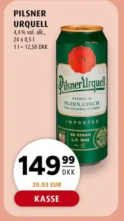 Scandinavian Park PILSNER URQUELL tilbud