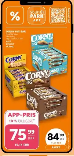 Scandinavian Park CORNY BIG BAR tilbud