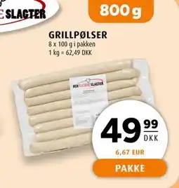 Scandinavian Park GRILLPØLSER tilbud