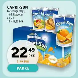 Scandinavian Park CAPRI-SUN tilbud
