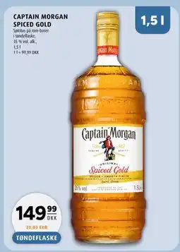 Scandinavian Park CAPTAIN MORGAN SPICED GOLD tilbud