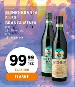 Scandinavian Park FERNET-BRANCA ELLER BRANCA MENTA tilbud