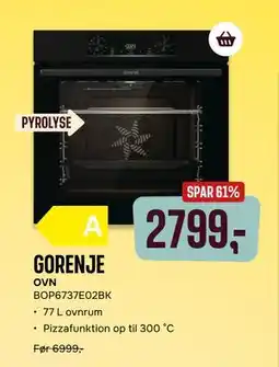Skousen GORENJE OVN. BOP6737E02BK tilbud