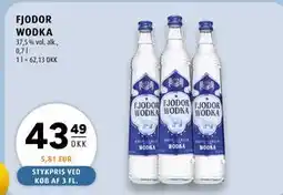 Scandinavian Park FJODOR WODKA tilbud