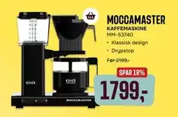 Skousen MOCCAMASTER KAFFEMASKINE MM-53740 tilbud