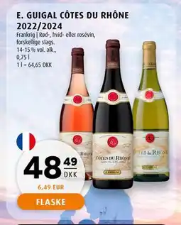 Scandinavian Park E. GUIGAL CÔTES DU RHÔNE 2022/2024 tilbud