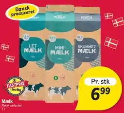 Fakta Tyskland Mælk (let / mini / skummet) tilbud