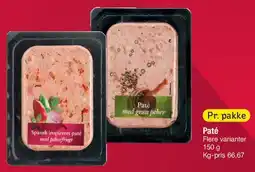 Fakta Tyskland Pate tilbud
