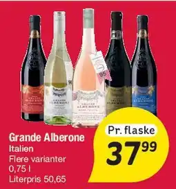 Fakta Tyskland Grande Alberone (vin) tilbud