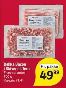 Fakta Tyskland Delika Bacon tilbud