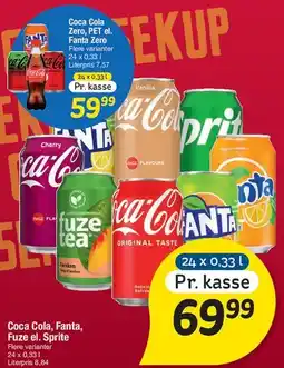 Fakta Tyskland Coca Cola, Fanta, Fuze el. Sprite tilbud