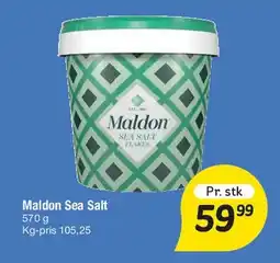Fakta Tyskland Maldon Sea Salt tilbud