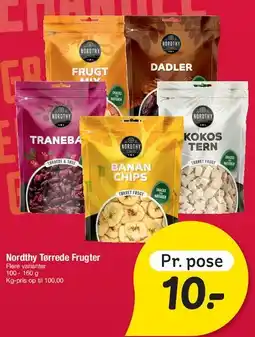 Fakta Tyskland Nordthy Tørrede Frugter tilbud