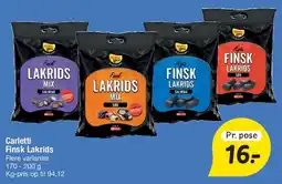 Fakta Tyskland Carletti Finsk Lakrids tilbud