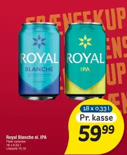 Fakta Tyskland Royal Blanche el. IPA tilbud