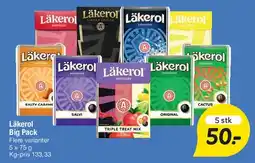 Fakta Tyskland Läkerol Big Pack tilbud