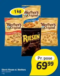 Fakta Tyskland Storck Riesen el. Werthers tilbud
