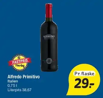 Fakta Tyskland Alfredo Primitivo tilbud