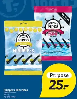 Fakta Tyskland Skipper's Mini Pipes tilbud