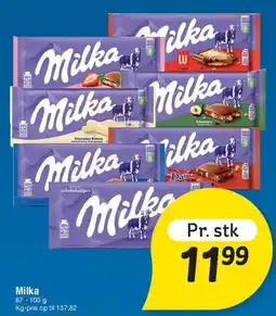 Fakta Tyskland Milka tilbud