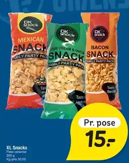 Fakta Tyskland XL Snacks tilbud