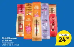 Fakta Tyskland Elvital Shampoo el. Balsam tilbud