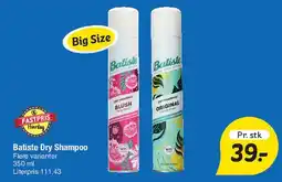 Fakta Tyskland Batiste Dry Shampoo tilbud