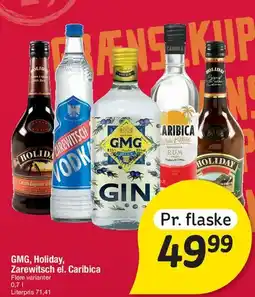 Fakta Tyskland GMG, Holiday, Zarewitsch el. Caribica tilbud