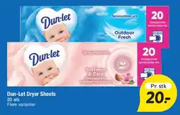 Fakta Tyskland Dun-let Dryer Sheets tilbud